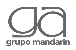 Logo minimalista ga de Grupo Mandarín
